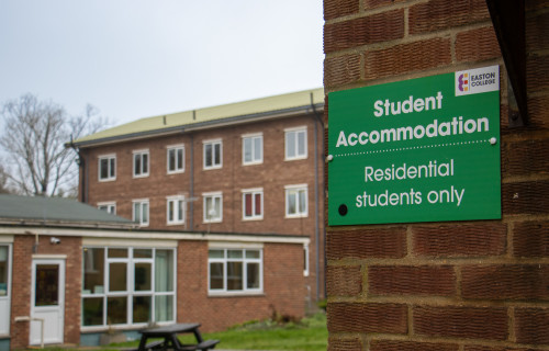 Halls of residence at Easton College (3)