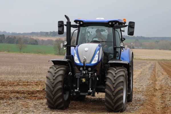 The students also had the opportunity to drive the tractors on farmland that is part of the Euston Estate. Pic credit EASTON COLLEGE. 